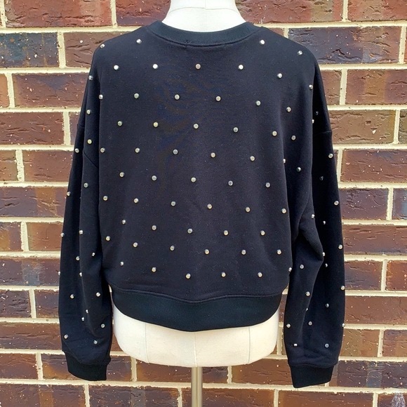ROMEO & JULIET COUTURE | Black studded sweater - Picture 3 of 6
